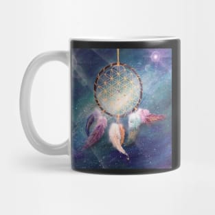 Sacred geometry - dream catcher flower of life Mug